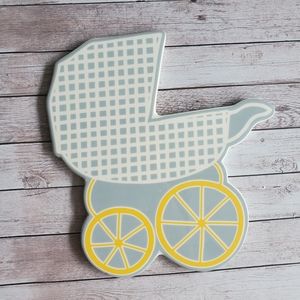 NWT Coton Colors Happy Everything BIG Baby Carriage Attachment